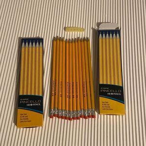 Pincello HB #2 Pre sharpened set of 24 pencils Non toxic Latex free unused